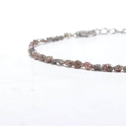 Raw Brown Diamond Bracelet