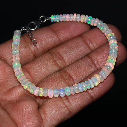 Natural Ethiopian Opal Bracelet