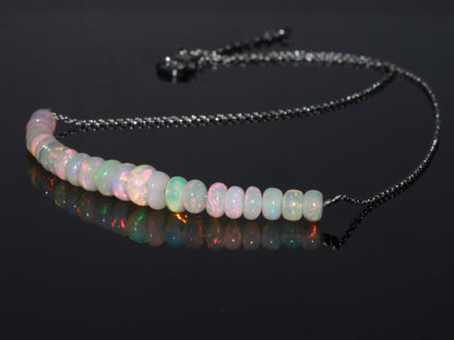 Ethiopian Fire Opal Necklace